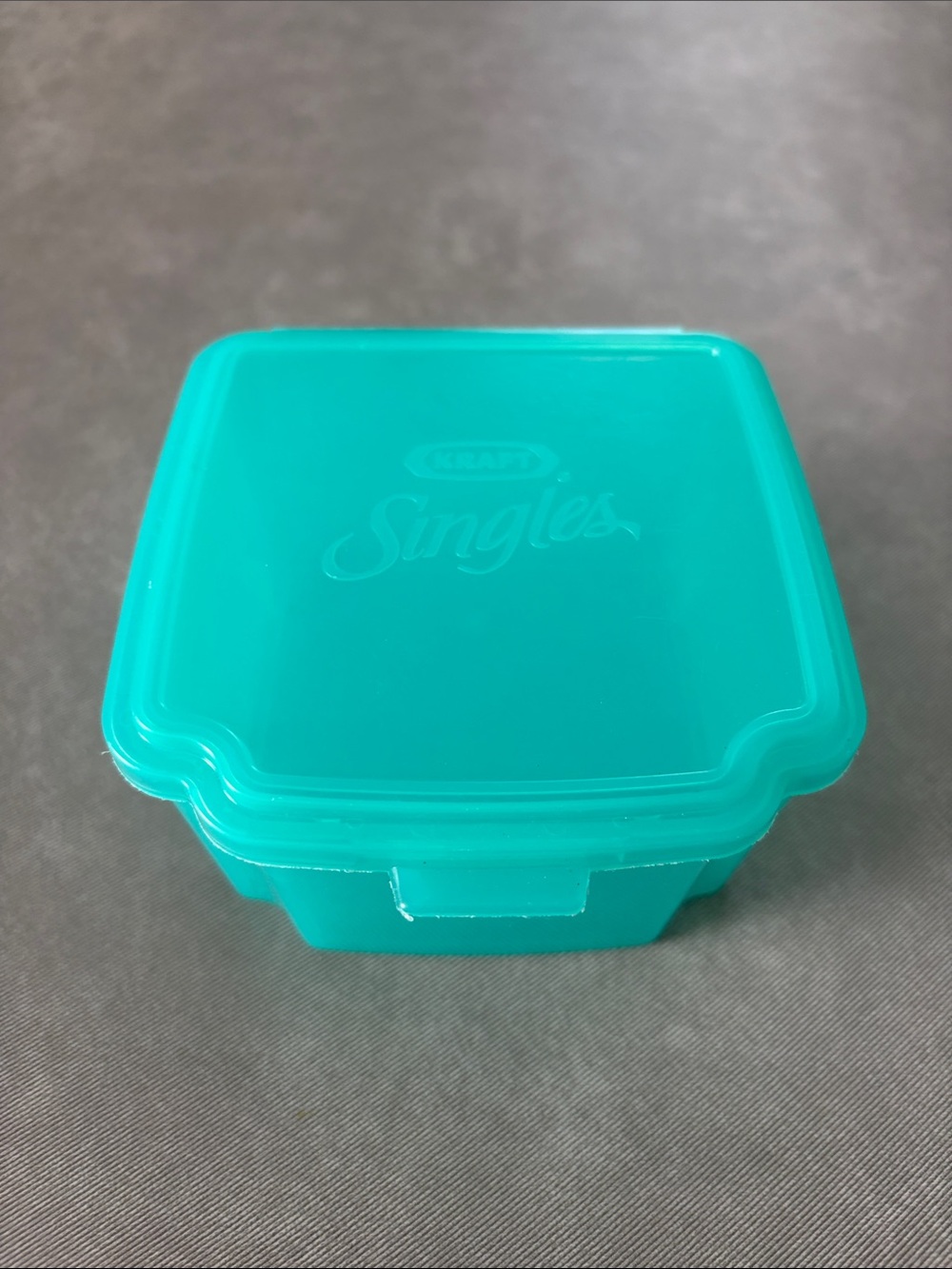 Vintage Kraft Singles Cheese Slices Storage Container